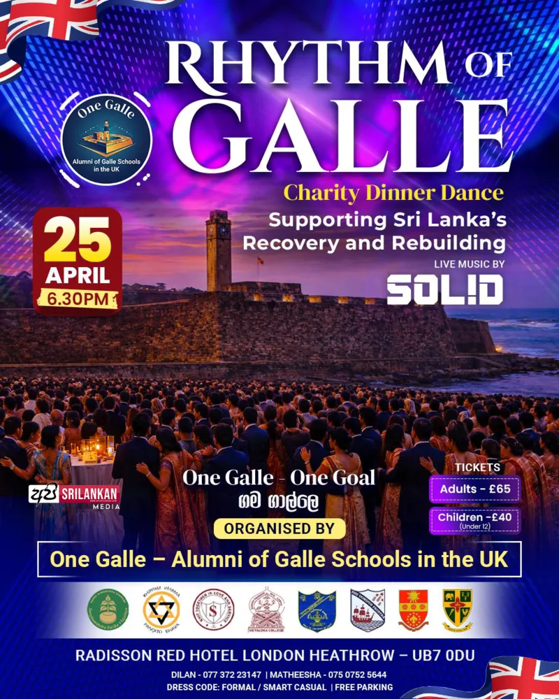 Rhythm of Galle – Charity Dinner Dance - 2026