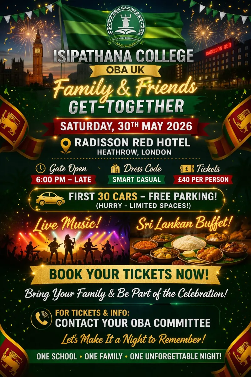 Isipathana Family & Friends Get-Together - 2026