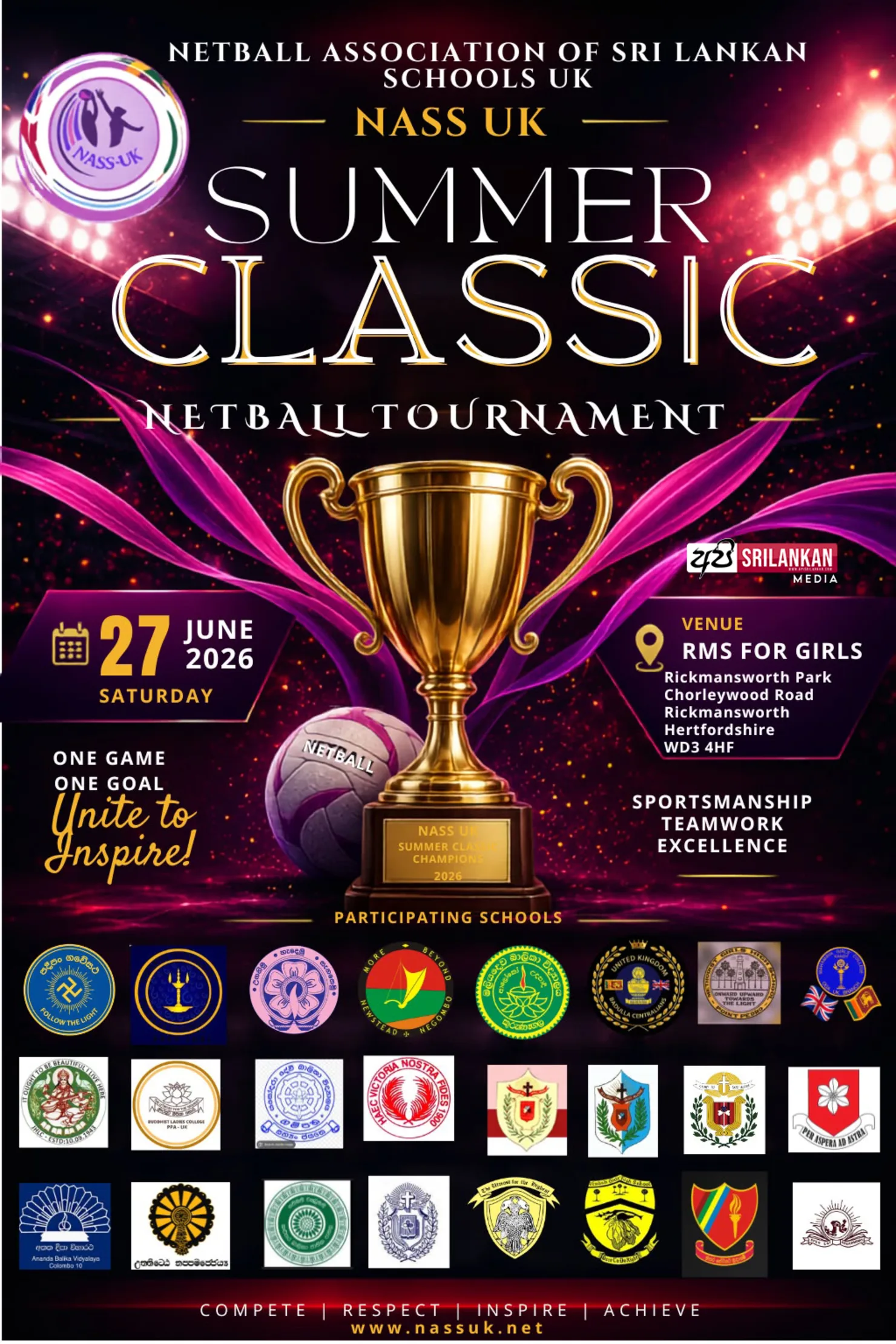 NASS Summer Netball Tournament 2026