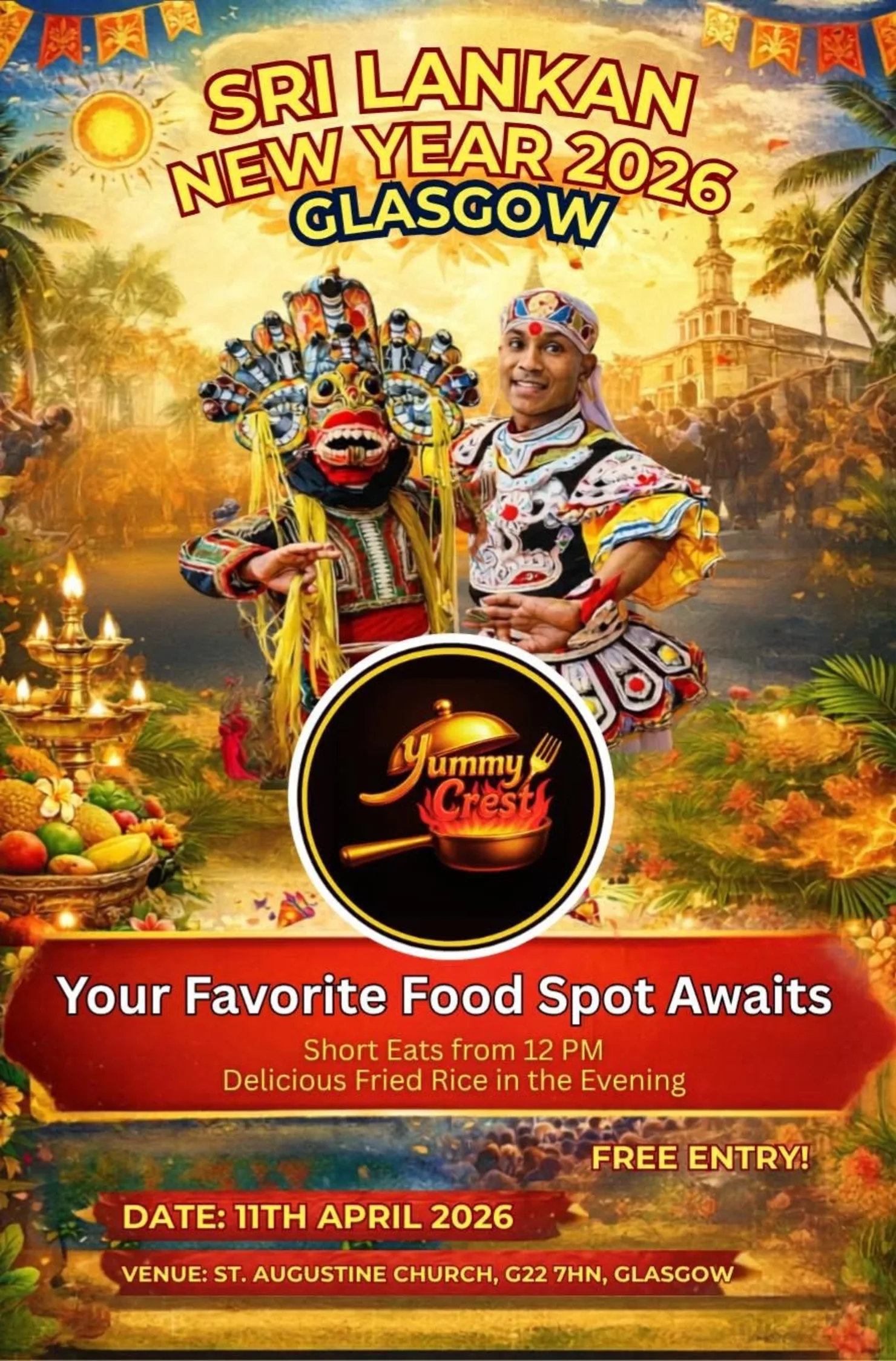Sri Lankan New Year 2026 - Glasgow