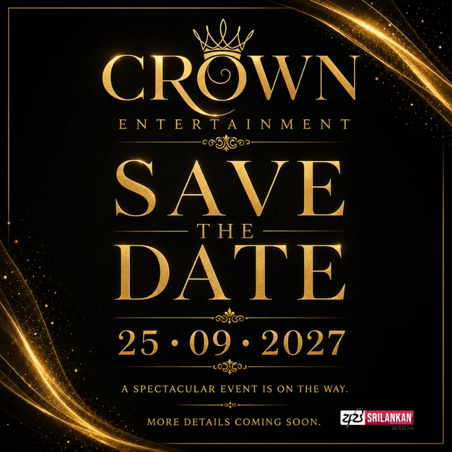 Save the Date - Crown Entertainment