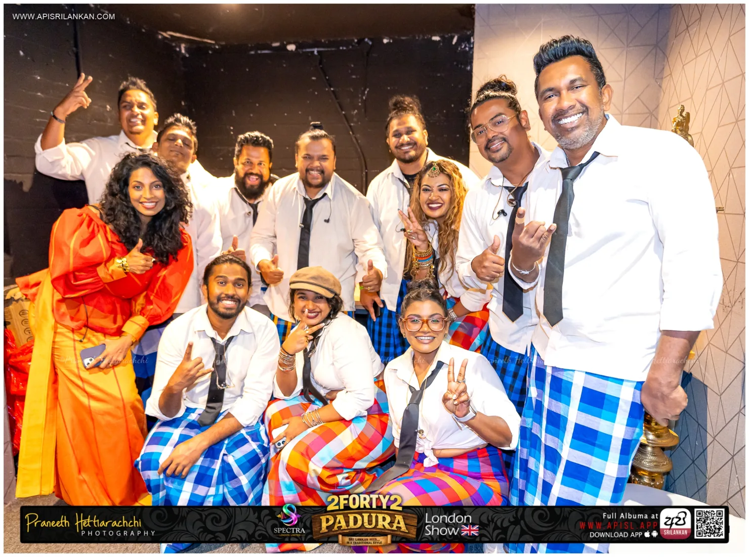 Performers and musicians at the 2FORTY2 – PADURA event